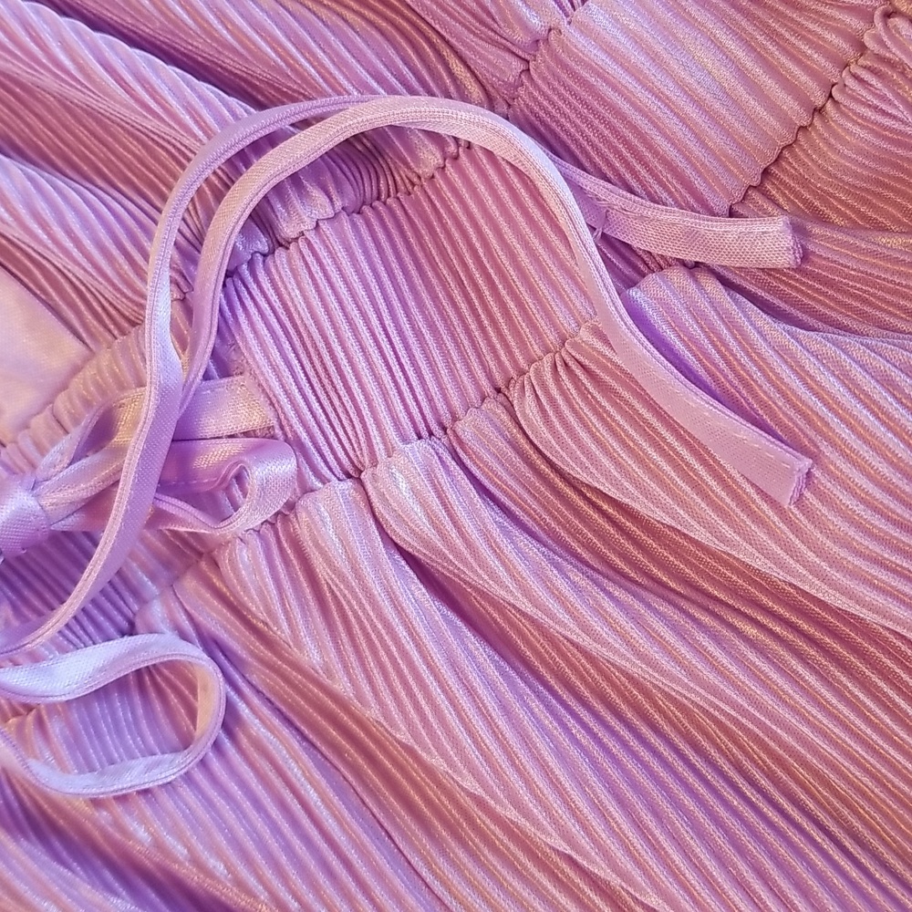 Blue B Light Purple Long Sleeve Romper - Picture 11 of 11